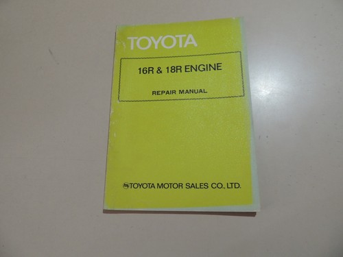 Engine repair manual - engine,